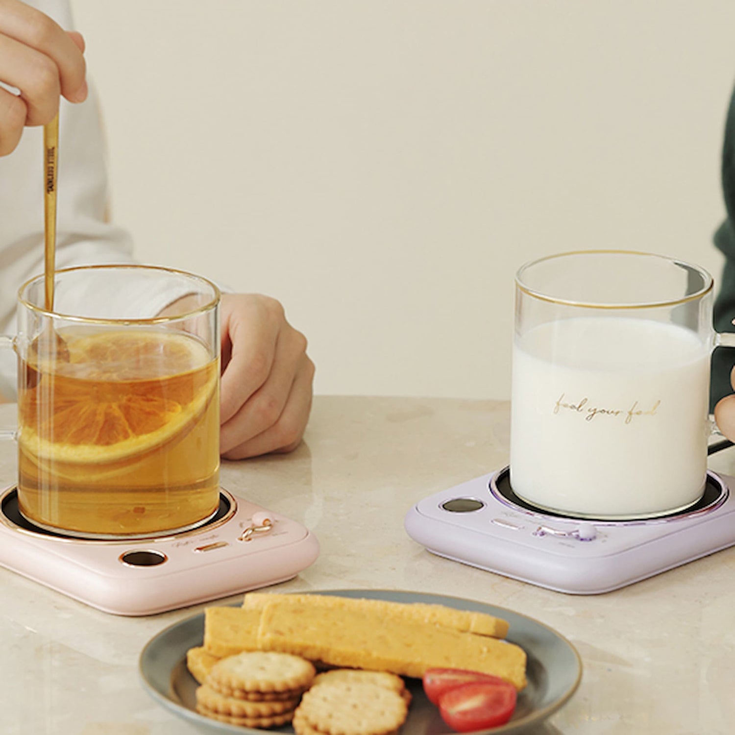 Smart Mug Warmer Coaster, Coffee Cup Warmer